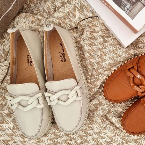 Sapato Mocassim Feminino Sapato Oxford De Couro Feminino Bottero