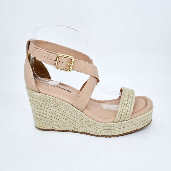 Sandália Anabela Corda Feminina Bottero Ao Seus Pés