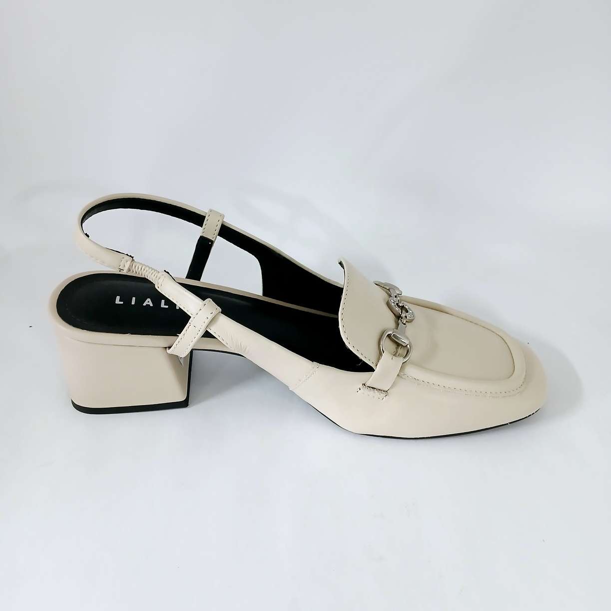 Sapato Chanel Lialine Feminino Off White - Ao Seus Pés