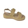 SANDALIA FLATFORM TANARA RAFIA PALHA REF T87424